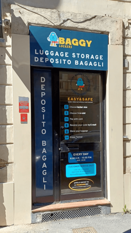Deposito bagagli Torino Porta Nuova
