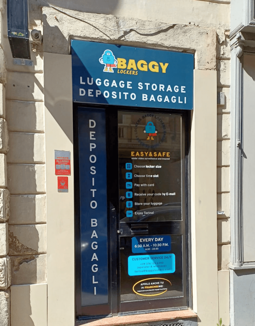 Deposito bagagli Torino Porta Nuova