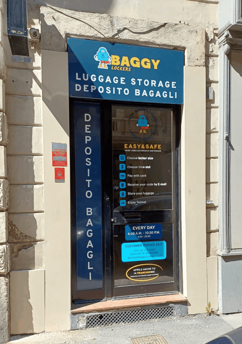Deposito bagagli Torino Porta Nuova